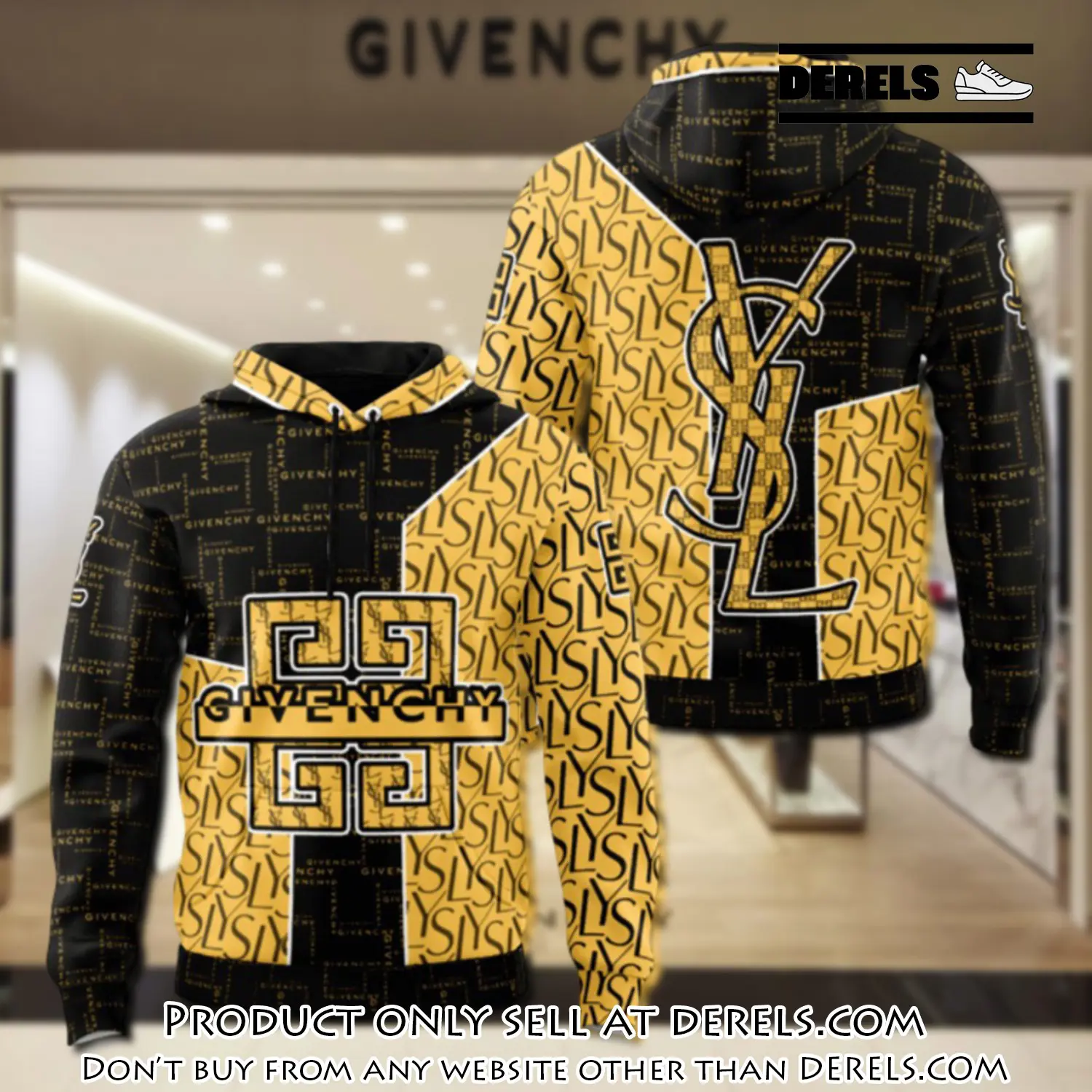 Givenchy yves saint laurent unisex hoodie luxury brand gifts  jh2291 dr1947920